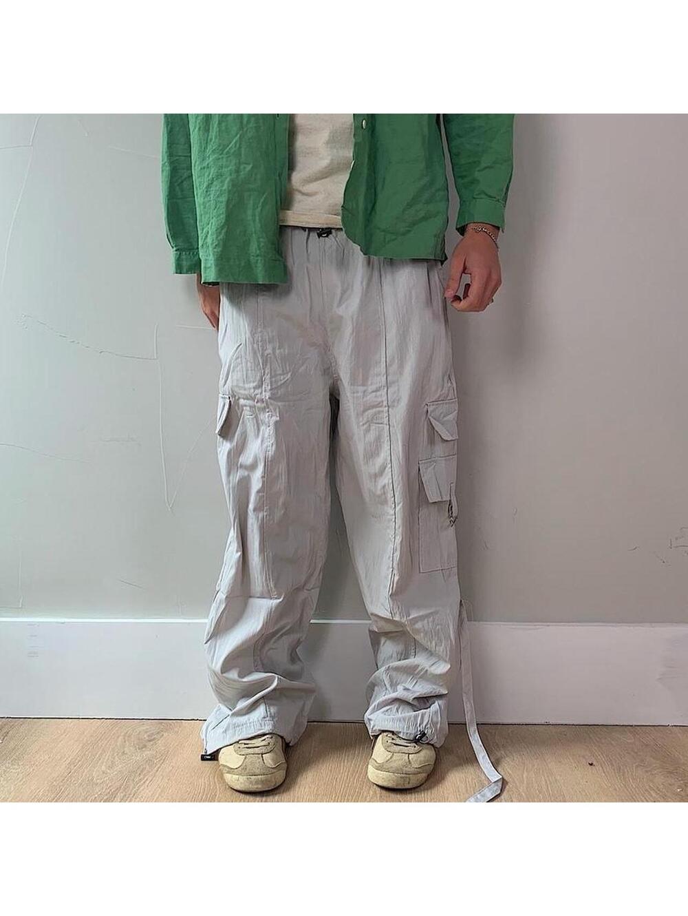 90s style baggy cargo hiking pants - Picture 8 of 8